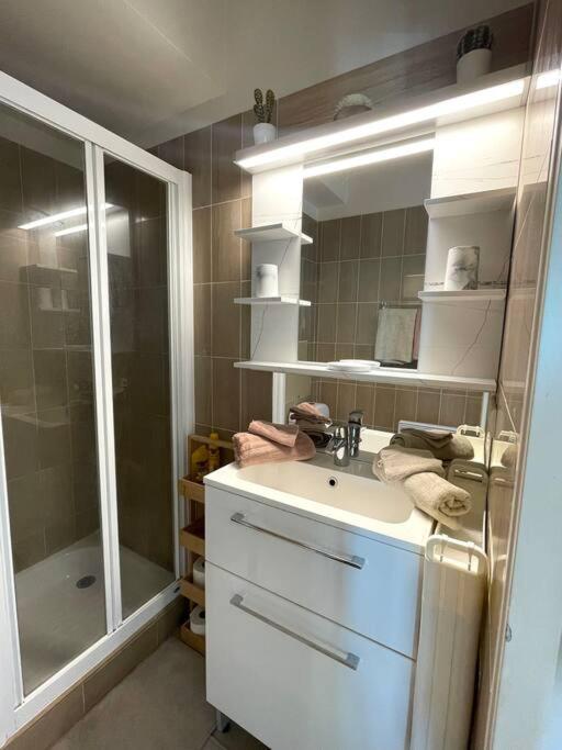 Studio Port Marina - Parking Prive, Climatise Au Ducal Villeneuve-Loubet Zewnętrze zdjęcie