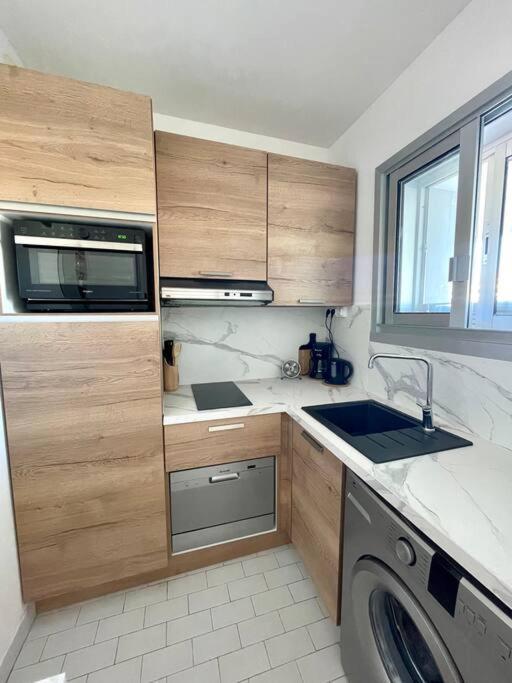 Studio Port Marina - Parking Prive, Climatise Au Ducal Villeneuve-Loubet Zewnętrze zdjęcie