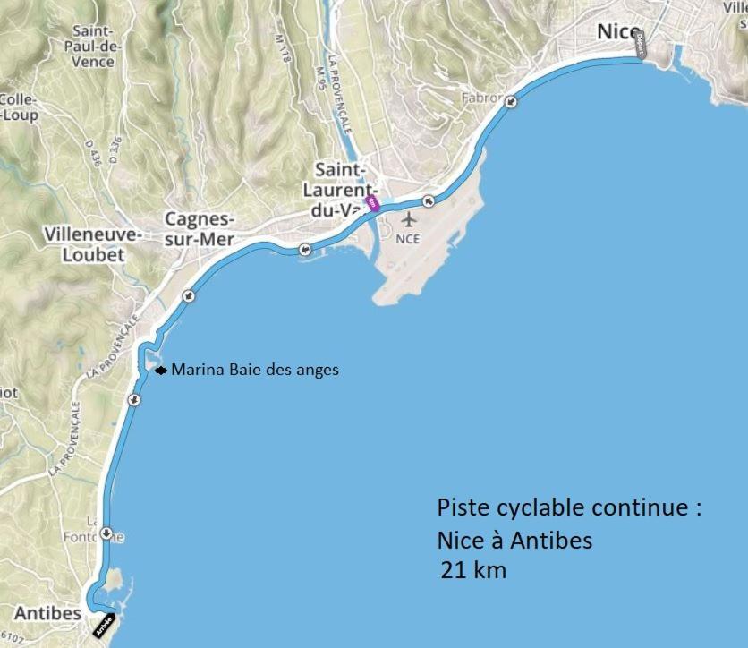 Studio Port Marina - Parking Prive, Climatise Au Ducal Villeneuve-Loubet Zewnętrze zdjęcie