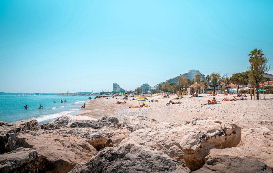 Studio Port Marina - Parking Prive, Climatise Au Ducal Villeneuve-Loubet Zewnętrze zdjęcie