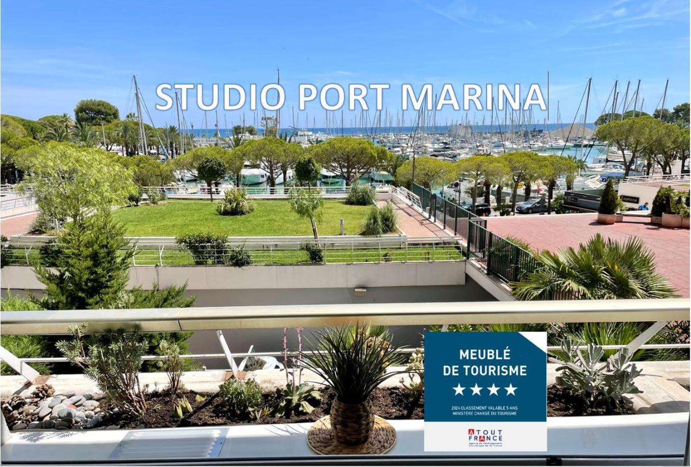 Studio Port Marina - Parking Prive, Climatise Au Ducal Villeneuve-Loubet Zewnętrze zdjęcie